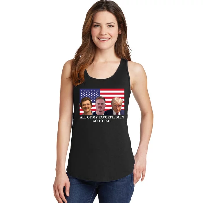 All Of My Favorite Go To Jail Ladies Essential Tank