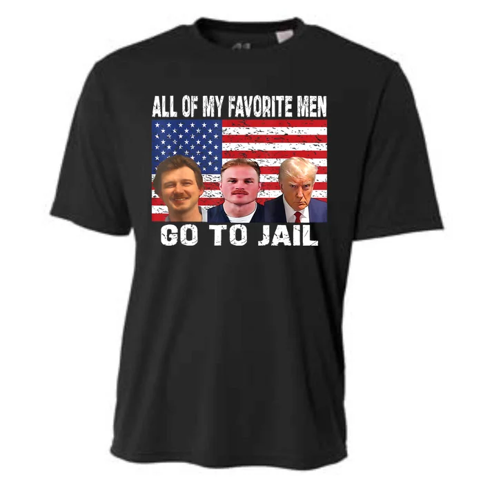 All Of My Favorite Go To Jail Funny Sayings Cooling Performance Crew T-Shirt