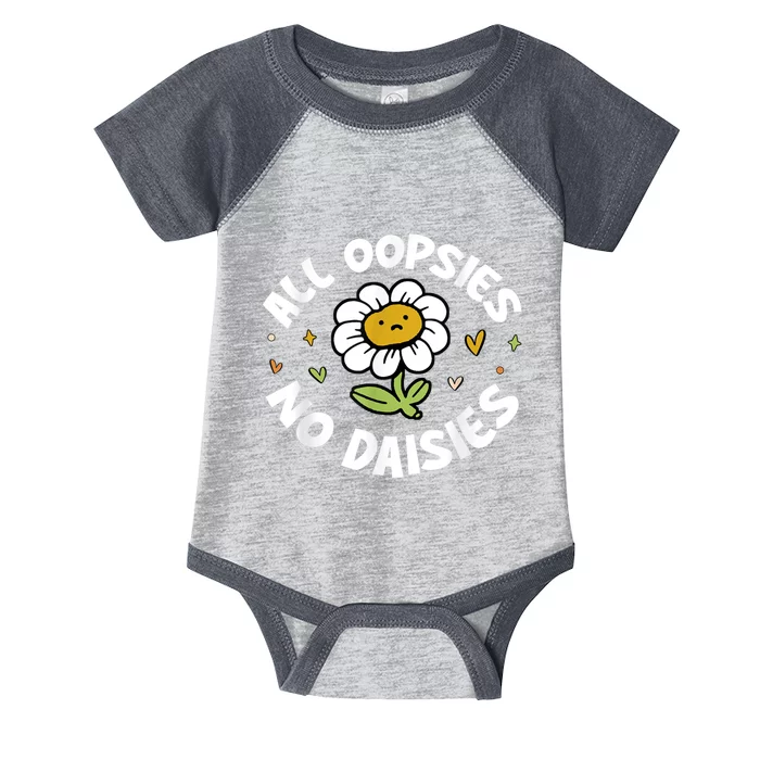 All Oopsies No Daisies Infant Baby Jersey Bodysuit