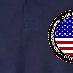 America One Nation One Flag Softstyle Adult Sport Polo