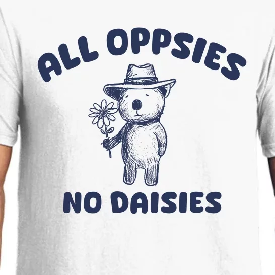 All Oopsies No Daisies Cute Bear Pajama Set