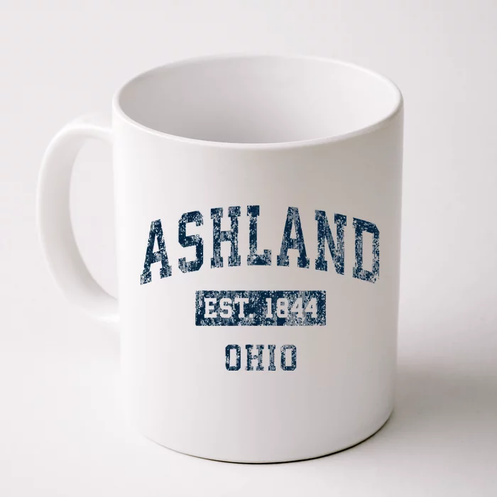 Ashland Ohio Oh Vintage Sports Front & Back Coffee Mug