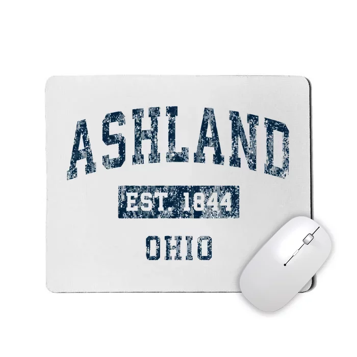 Ashland Ohio Oh Vintage Sports Mousepad