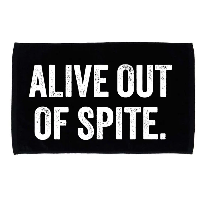 Alive Out Of Spite Microfiber Hand Towel