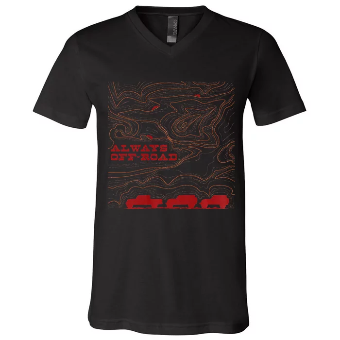 Always Offroad Premium V-Neck T-Shirt