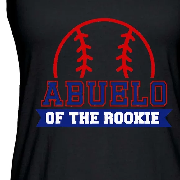 Abuelo Of Rookie 1st Birthday Baseball Theme Matching Party Ladies Essential Flowy Tank