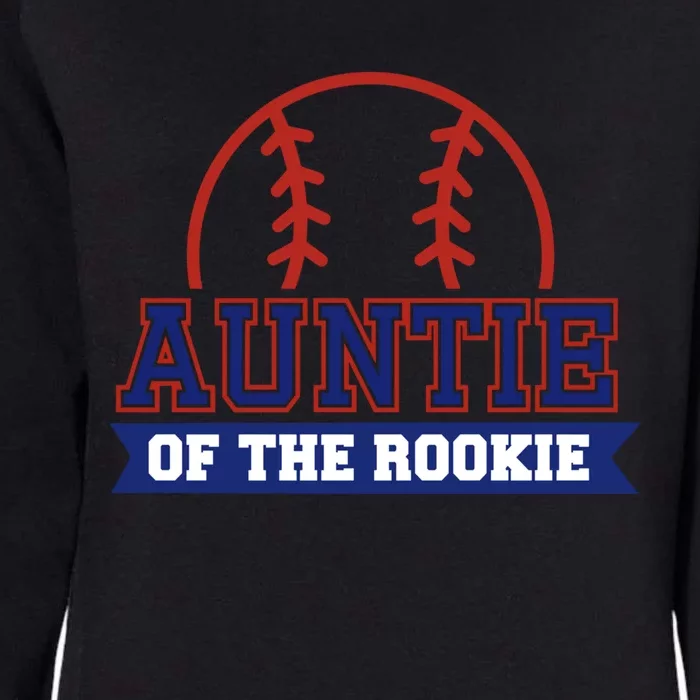 Auntie Of Rookie 1st Birthday Baseball Theme Matching Party Gift Womens California Wash Sweatshirt