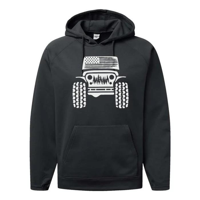 American Off Road 4x4 Performance Fleece Hoodie