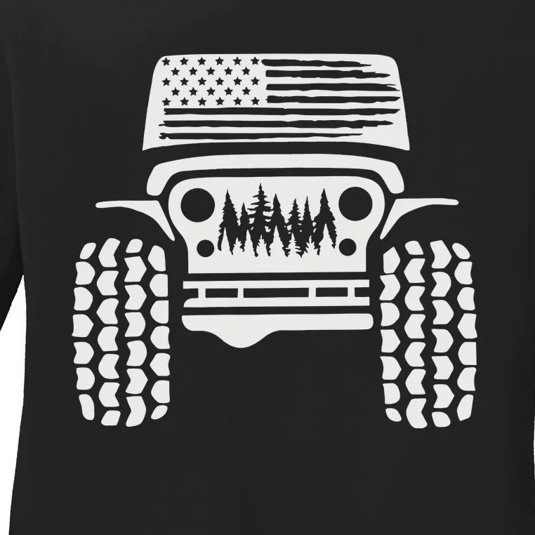 American Off Road 4x4 Ladies Long Sleeve Shirt