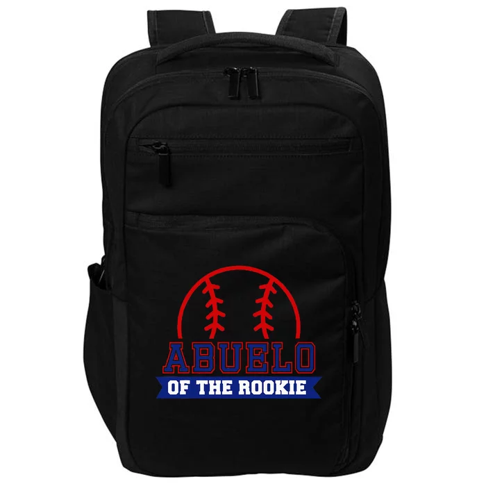 Abuelo Of Rookie 1st Birthday Baseball Theme Matching Party Impact Tech Backpack