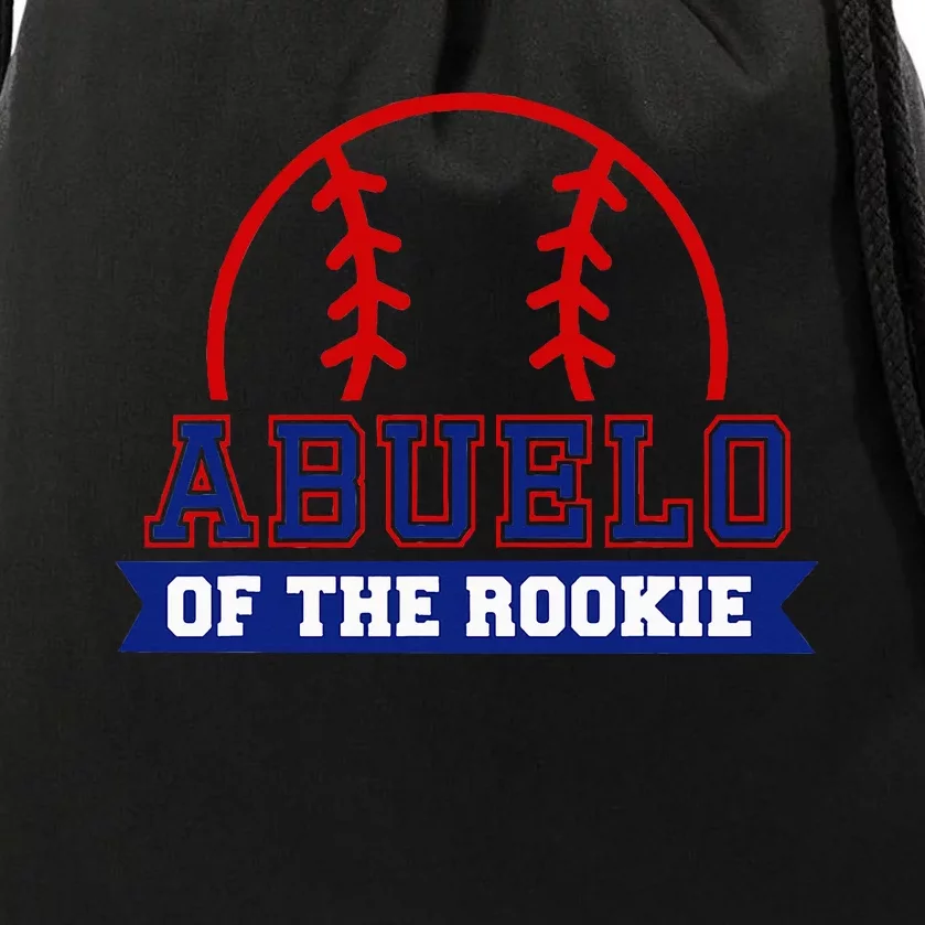 Abuelo Of Rookie 1st Birthday Baseball Theme Matching Party Drawstring Bag