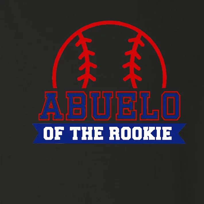 Abuelo Of Rookie 1st Birthday Baseball Theme Matching Party Toddler Long Sleeve Shirt