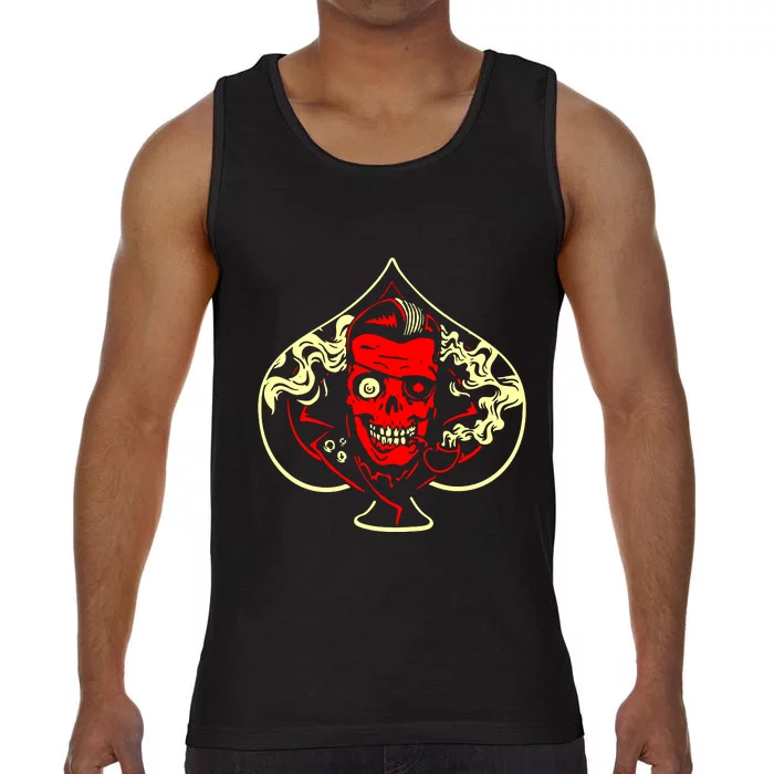 Ace Of Spades Zombie Comfort Colors® Tank Top