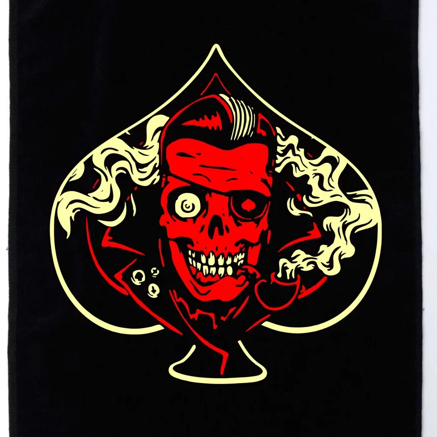 Ace Of Spades Zombie Platinum Collection Golf Towel