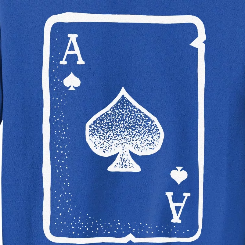 Ace Of Spades Poker Playing Card Halloween Costume Sweatshirt