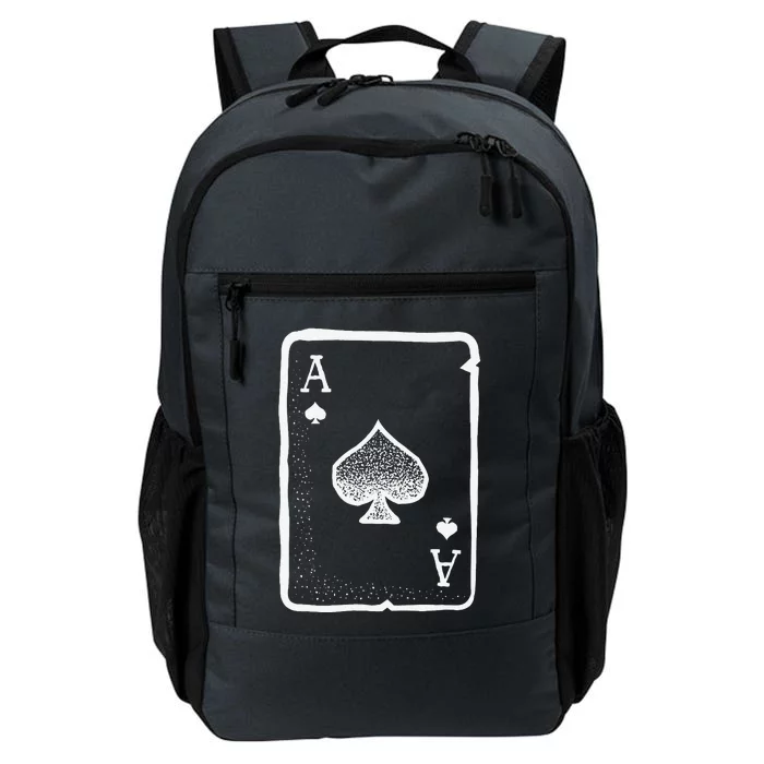 Ace Of Spades Poker Playing Card Halloween Costume Daily Commute Backpack