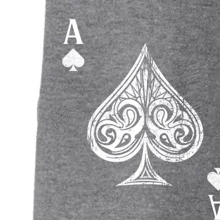 Ace Of Spades Great Gift Doggie 3-End Fleece Hoodie