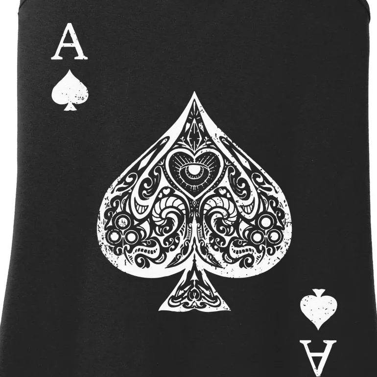 Ace Of Spades Costume Playing Card Costume Ace Spade Ladies Essential Tank