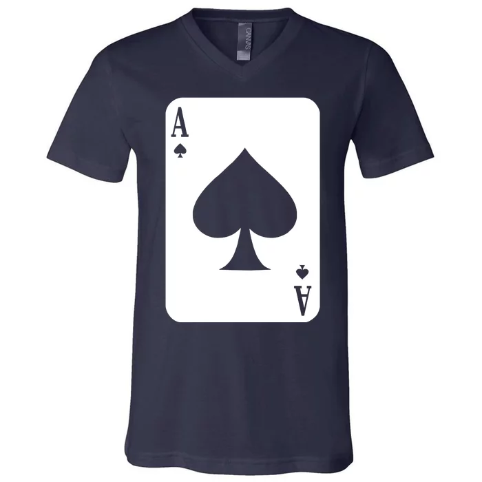 Ace Of Spades V-Neck T-Shirt