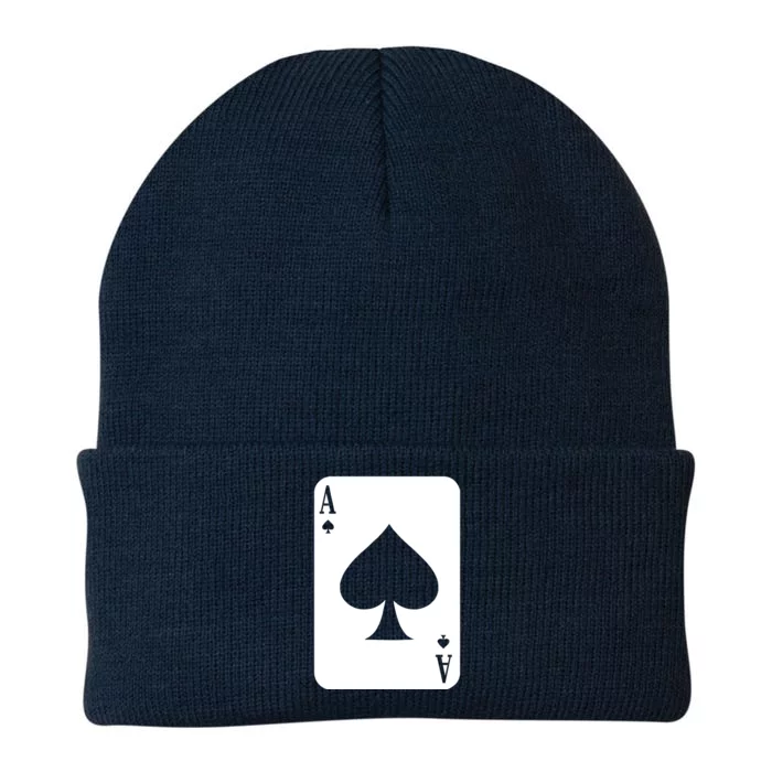 Ace Of Spades Knit Cap Winter Beanie