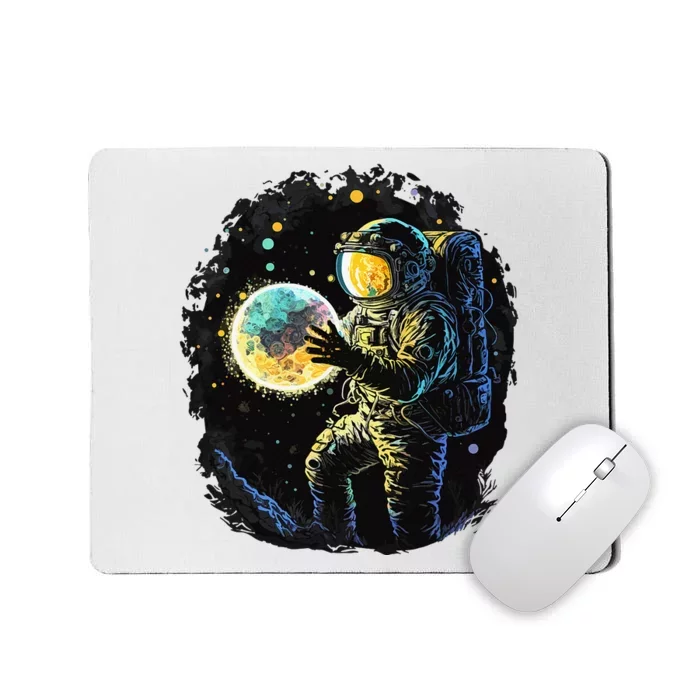 Astronaut Outer Space Gifts Science Gifts Funny Space Mousepad