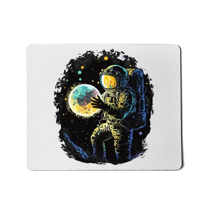 Astronaut Outer Space Gifts Science Gifts Funny Space Mousepad