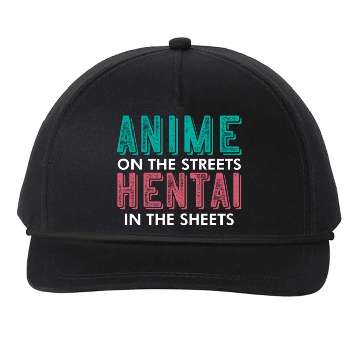 Anime On The Streets Hentai In The Sheets Snapback Five-Panel Rope Hat