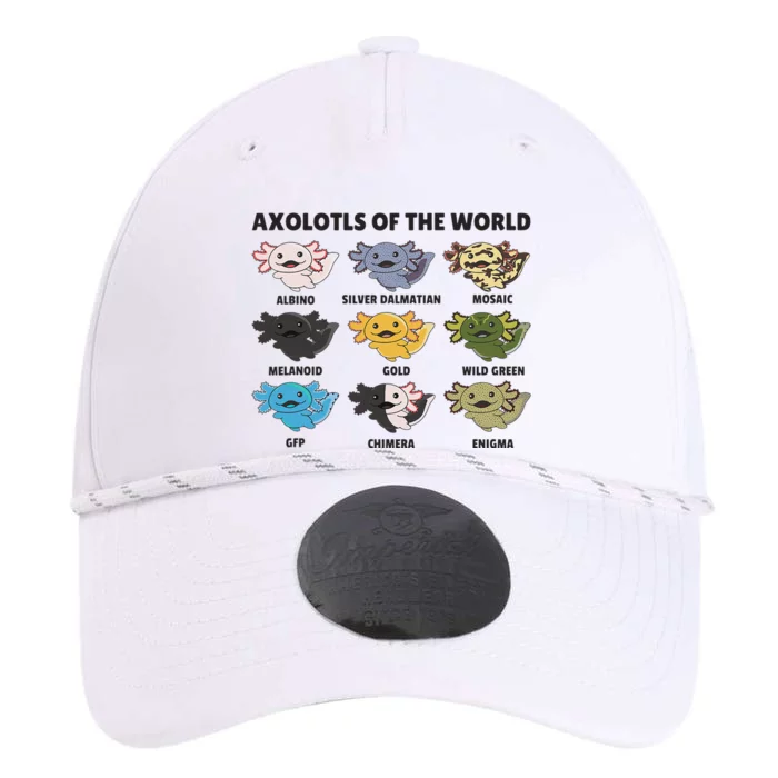 Axolotls of the world Sweet Animals Kawaii Axolotl Performance The Dyno Cap