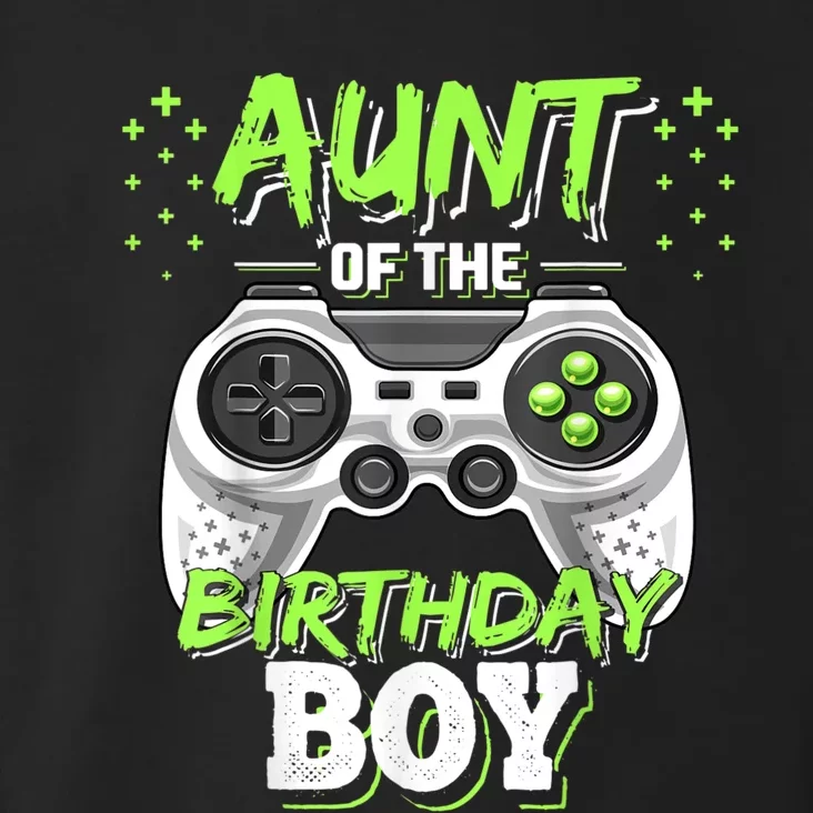 Aunt Of The Birthday Boy Matching Video Game Birthday Gift Toddler Hoodie