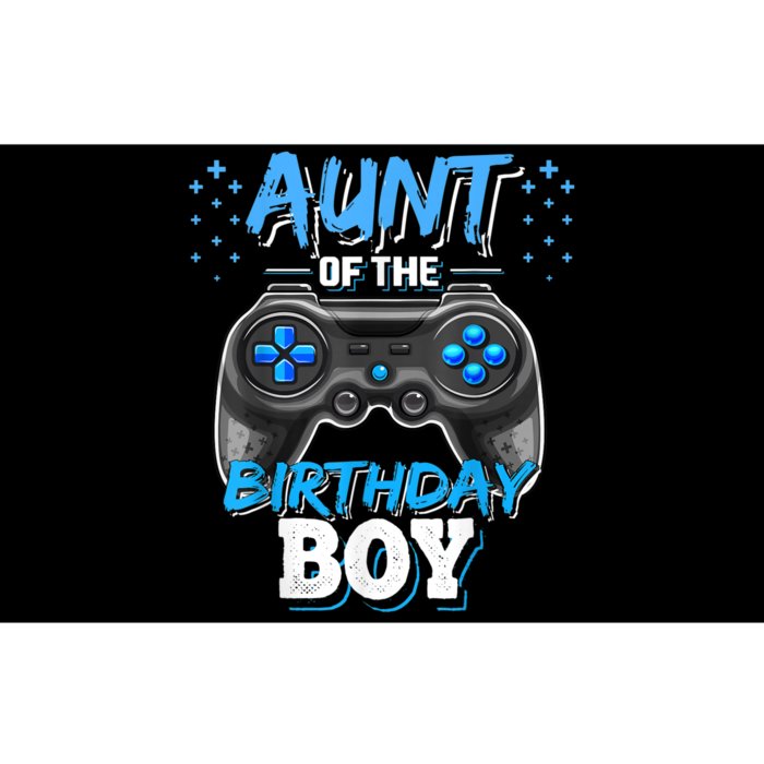 Aunt Of The Birthday Boy Matching Video Game Birthday Gift Bumper Sticker