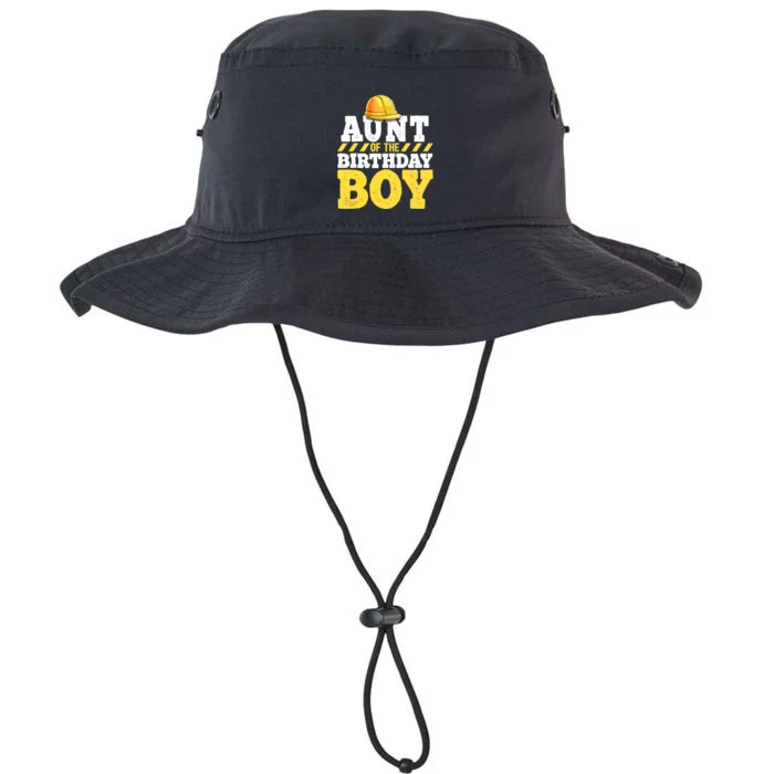 Aunt of the Birthday Boy Construction Birthday Party Legacy Cool Fit Booney Bucket Hat