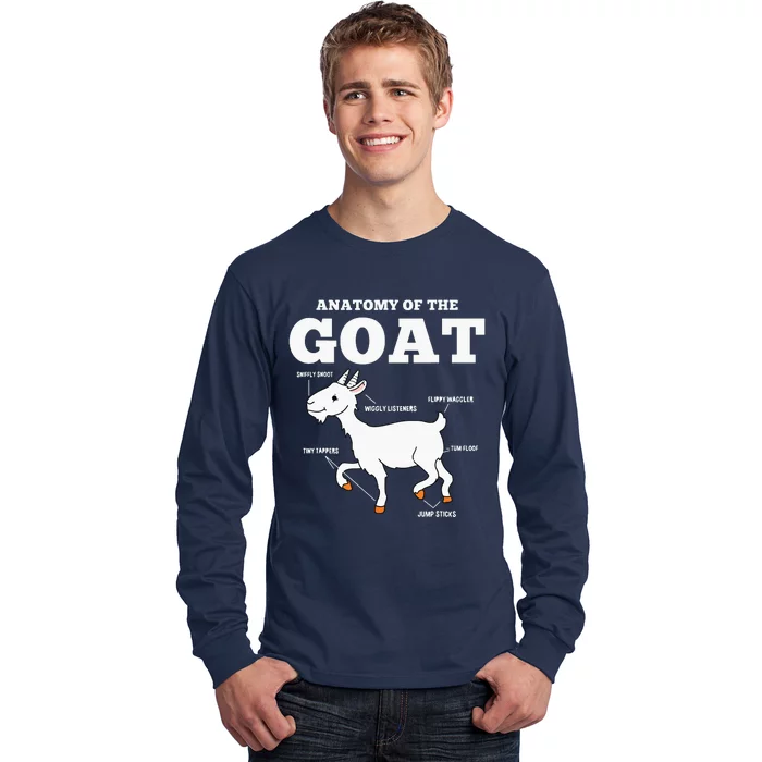 Anatomy Of The Goat Long Sleeve Shirt