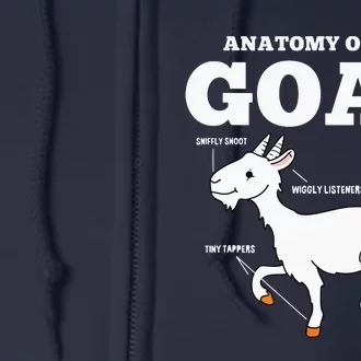 Anatomy Of The Goat Full Zip Hoodie