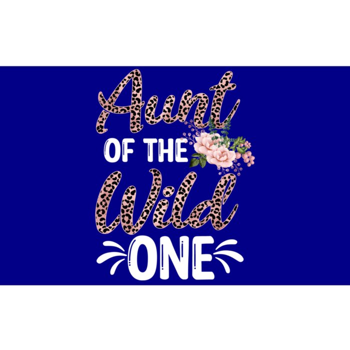 Aunt Of The Wild One Gift Zoo Themed 1st Birthday Auntie Gift Bumper Sticker