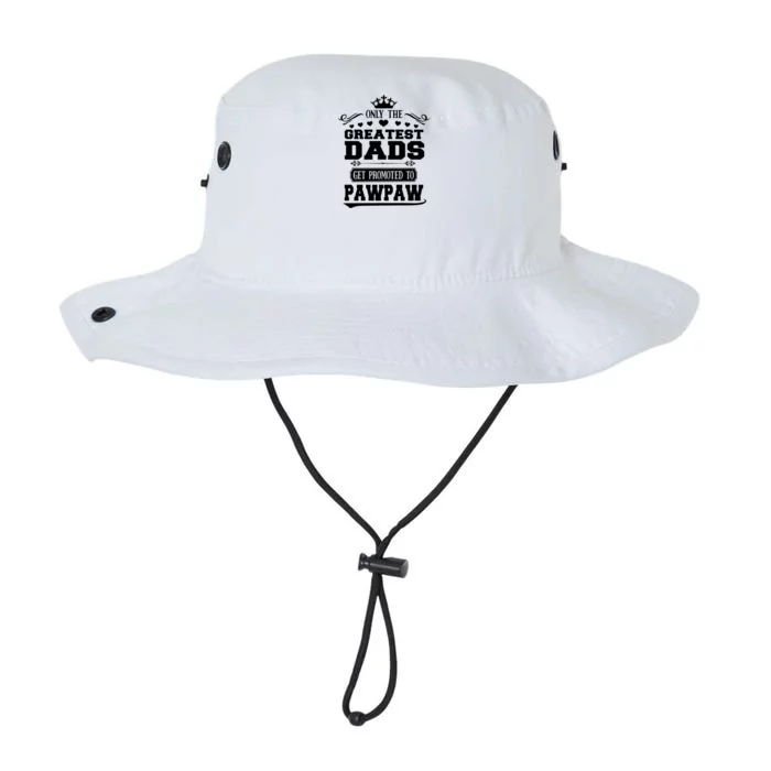 Awesome Only The Greatest Dads Get Promoted To Pawpaw Gift Legacy Cool Fit Booney Bucket Hat