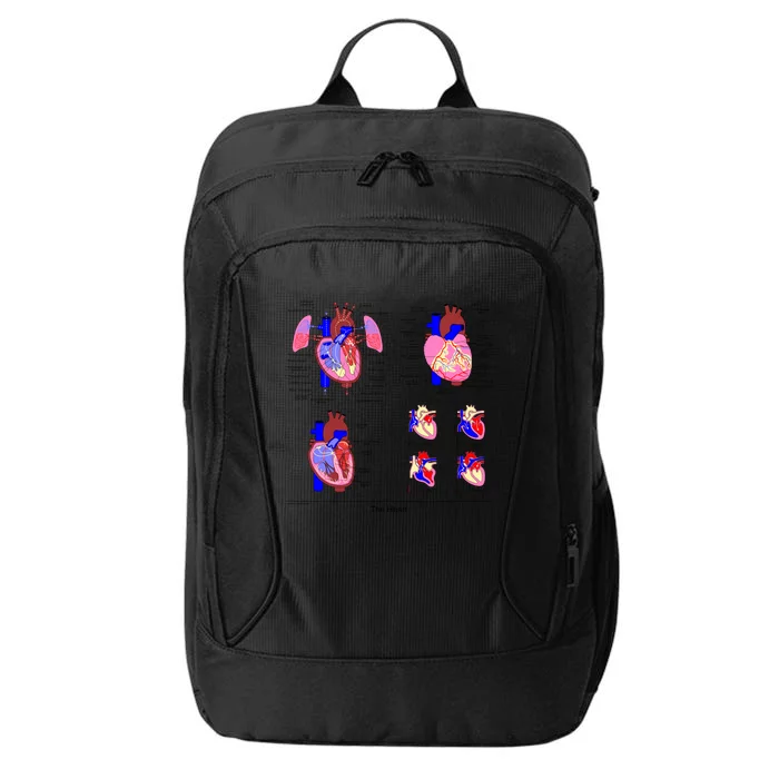 Anatomy Of The Heart Mug City Backpack