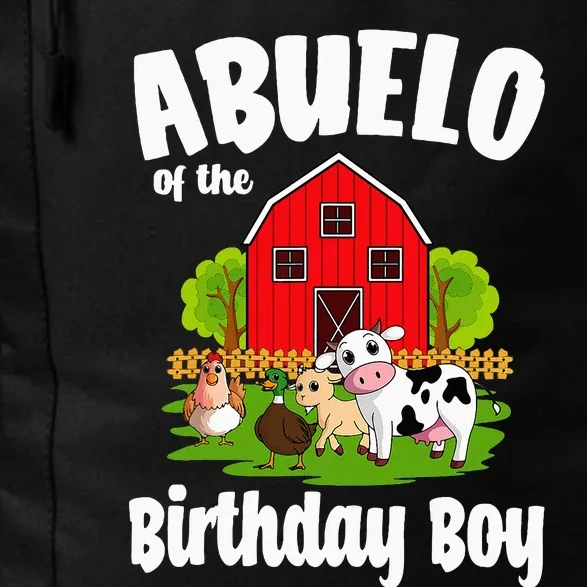 Abuelo Of The Birthday Boy Farm Animal Bday Party Daily Commute Backpack