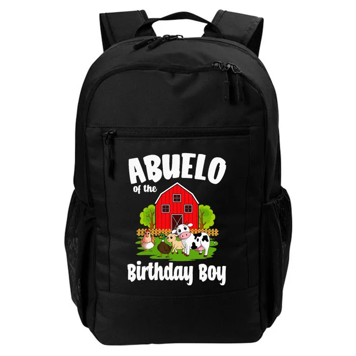 Abuelo Of The Birthday Boy Farm Animal Bday Party Daily Commute Backpack