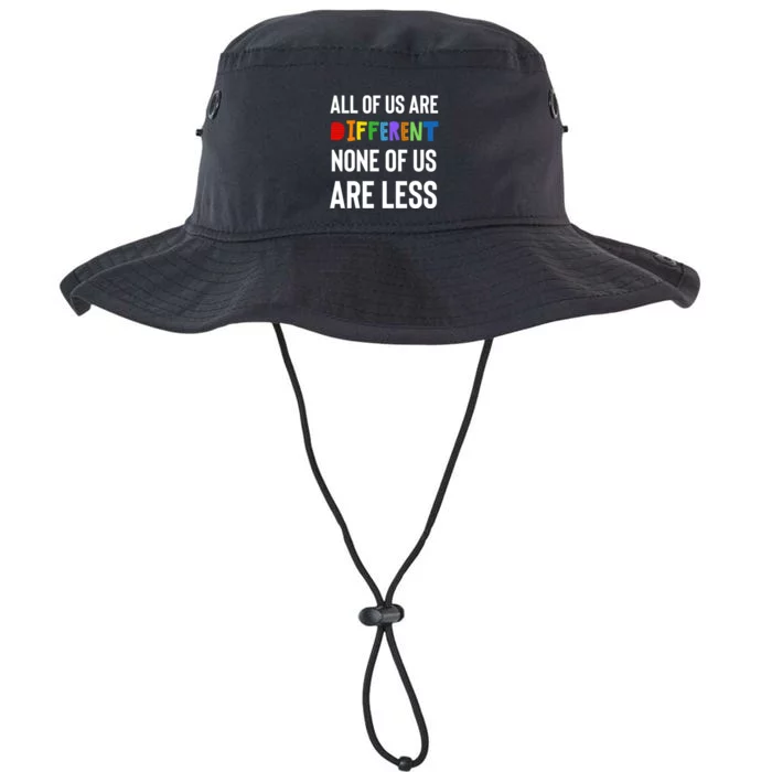 All Of Us Are Different. None Of Us Are Less. Legacy Cool Fit Booney Bucket Hat