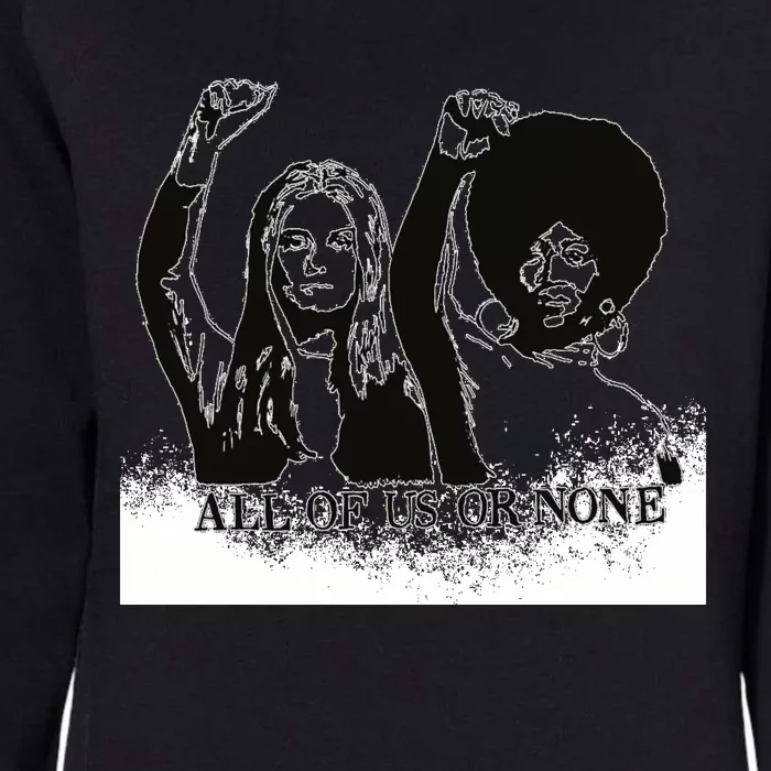 All Of Us Or None Womens California Wash Sweatshirt