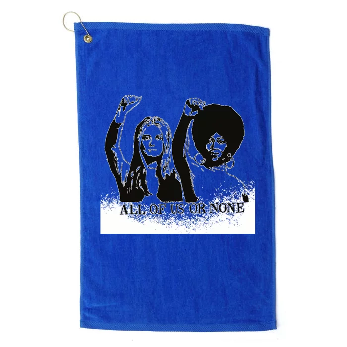 All Of Us Or None Platinum Collection Golf Towel