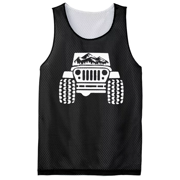 American Offroad Us Flag Forest Peace Love Offroad Mesh Reversible Basketball Jersey Tank