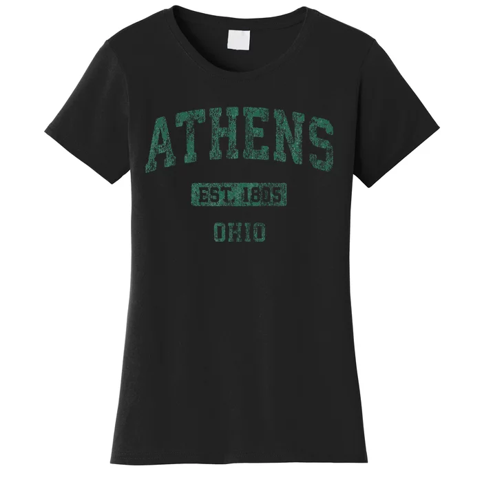 Athens Ohio Vintage Athletic Sports Women's T-Shirt