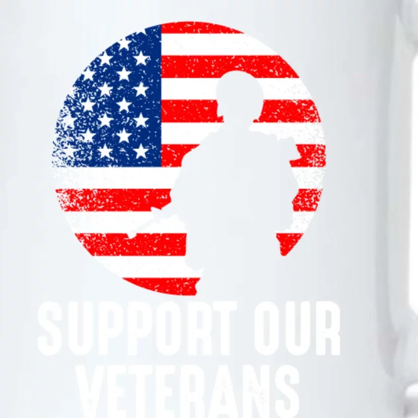 Army Or Veteran T 4 Black Color Changing Mug