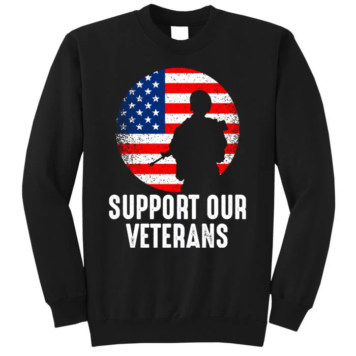 Army Or Veteran T 4 Tall Sweatshirt