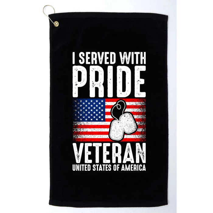 Army Or Veteran T 90 Platinum Collection Golf Towel