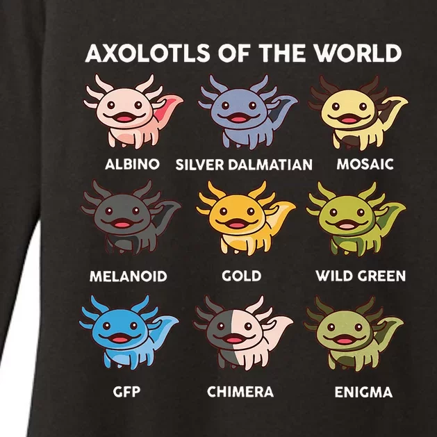 Axolotl Of World Womens CVC Long Sleeve Shirt