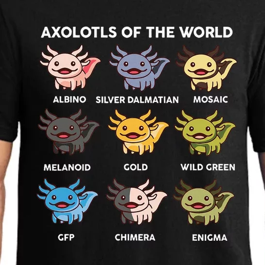 Axolotl Of World Pajama Set