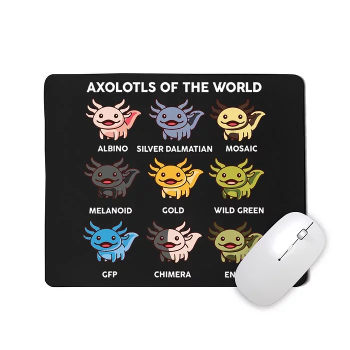 Axolotl Of World Mousepad