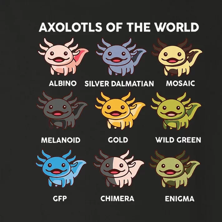 Axolotl Of World Toddler Long Sleeve Shirt